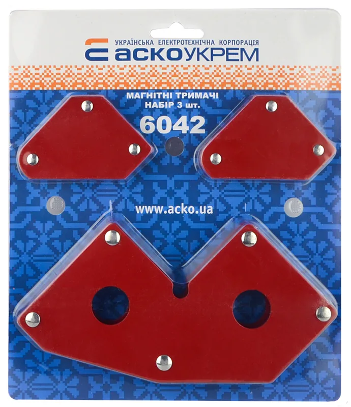 6042 магнітний тримач, комплект 3 шт.