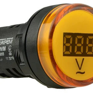 AD22-22 DVM жовтий  AC 80-500В