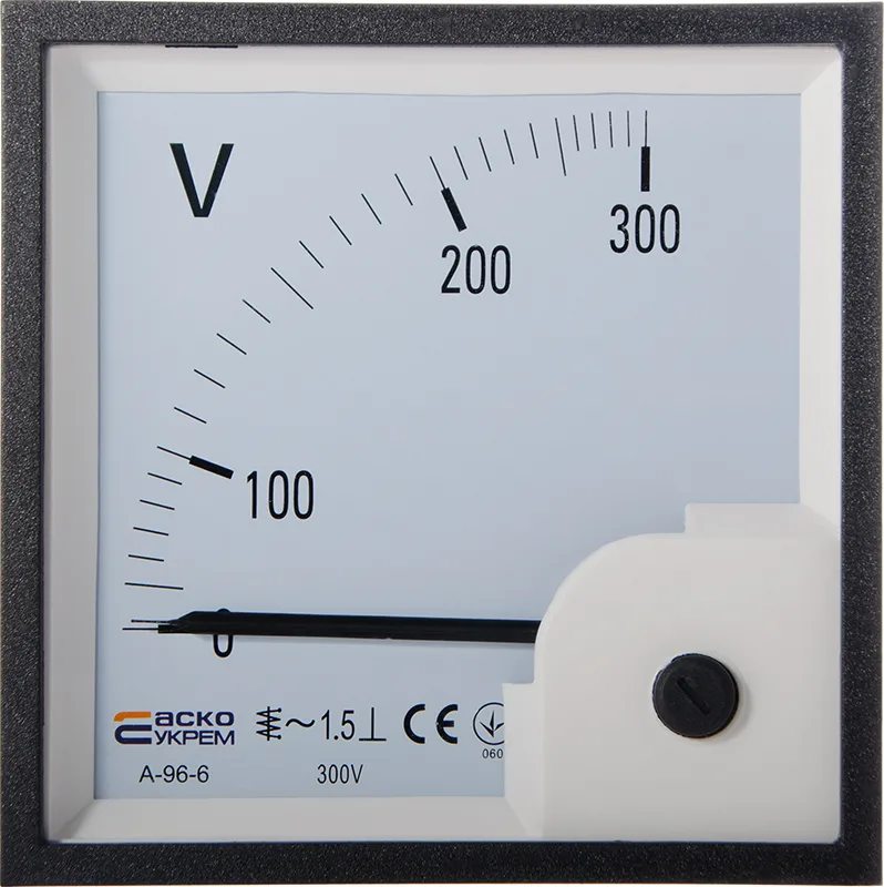 AС Вольтметр 300В 96х96 ( A-96-6)