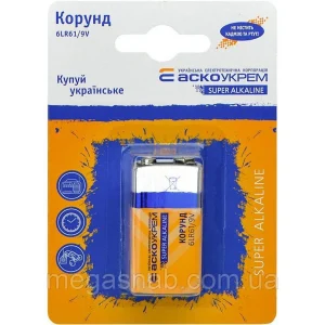 Батарейка луджена Крона 6LR61.BL1 (блістер 1 шт.)