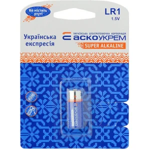Батарейка лужна LR1.BP1 (blister 1)