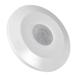 Датчик присутності інфрачервоний стельовий e.sensor.presence.pir.05.white(білий), 360°, IP20