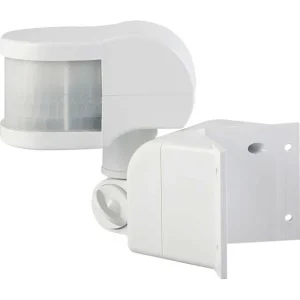 Датчик руху інфрачервоний e.sensor.pir.13.white(білий)  270°, IP44