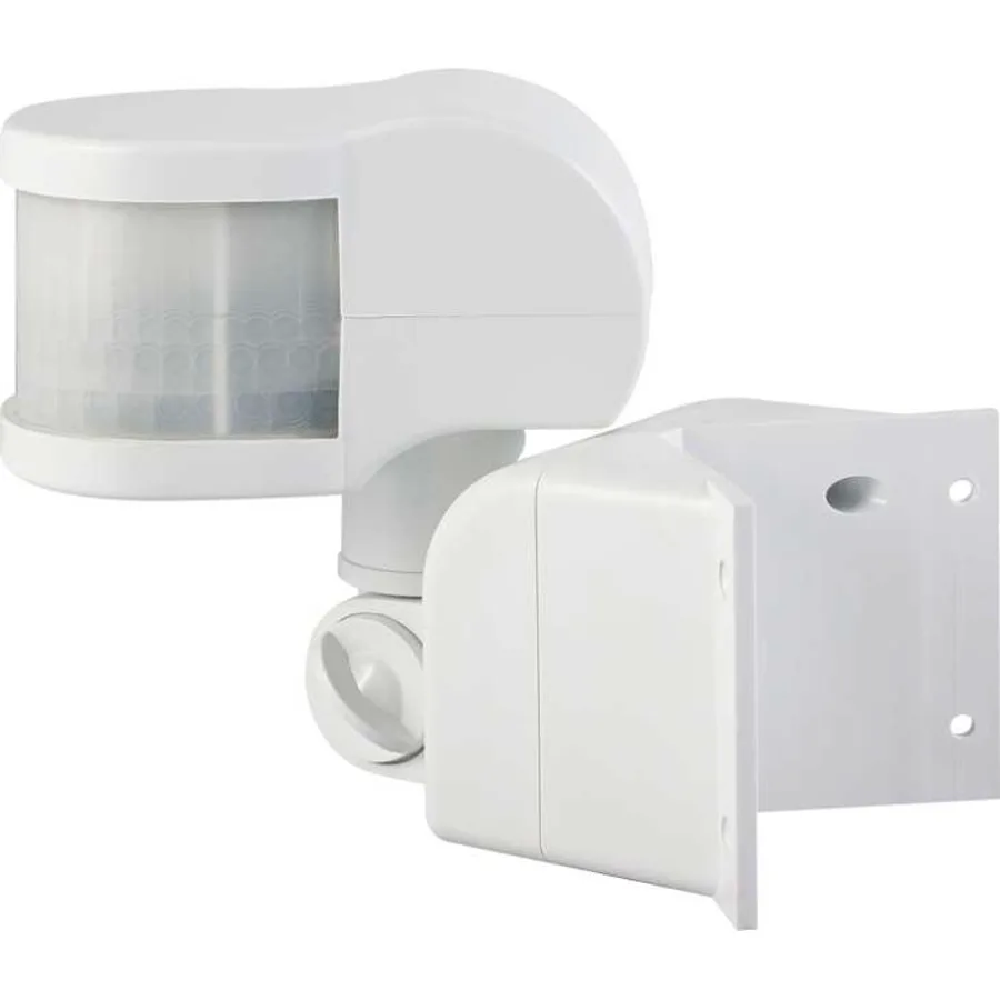 Датчик руху інфрачервоний e.sensor.pir.13.white(білий) 270°, IP44