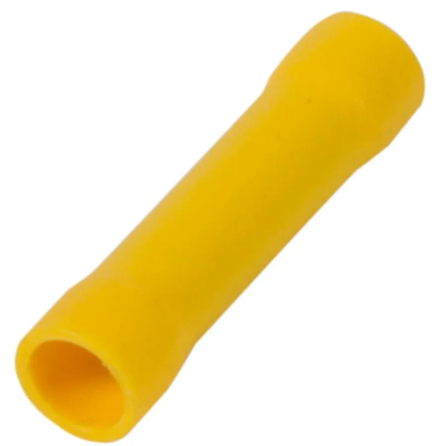 Гільза з'єднувальна ізольована e.splice.stand.bv.2.yellow 1,5-2,5 кв.мм, жовта, 100шт