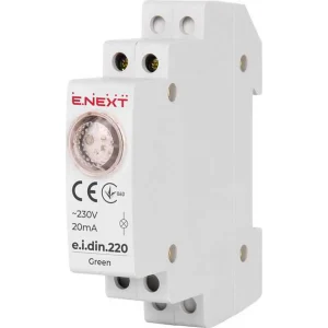 Індикатор на DIN-рейку e.i.din.220.green, зелений