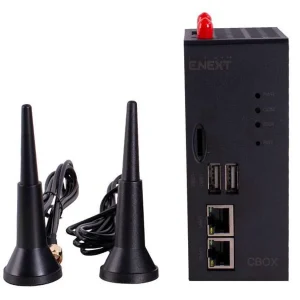 IoT шлюз CBOX-E 24В 2 COM 2 LAN 2 USB Wi-Fi Global 4G Web API MQTT OPC UA Voice