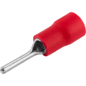 Ізольований наконечник штирьовий e.terminal.stand.PTV2.10.red 1,5-2,5 кв.мм, червоний, 100шт