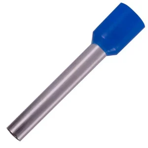Ізольований наконечник втулковий e.terminal.stand.e2518.blue 2,5 кв.мм, синій, 100шт