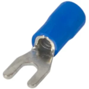 Ізольований наконечник вилковий e.terminal.stand.sv.1,25.3,2.blue 0.5-1.5 кв.мм, синій, 100шт