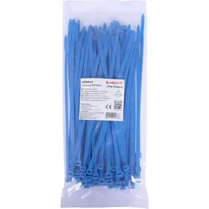 Кабельна стяжка e.ct.stand.200.5.blue (100шт), синя