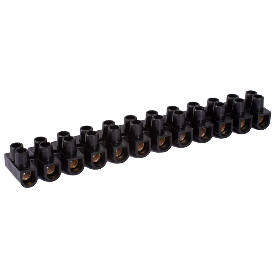 Клемна колодка ділима, 12груп e.tc.stand.12.10.black, 10 А, чорна
