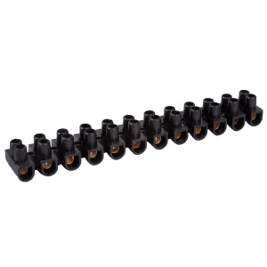 Клемна колодка ділима, 12груп  e.tc.stand.12.20.black, 30 А, чорна