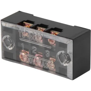 Клемна колодка захищена e.tc.protect.15.3, 15А, 3 полюса