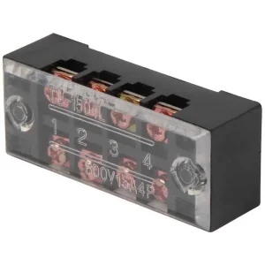 Клемна колодка захищена e.tc.protect.15.4, 15А, 4 полюса