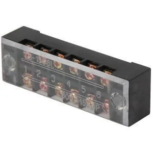 Клемна колодка захищена e.tc.protect.15.6, 15А, 6 полюсів