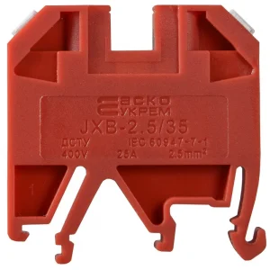 Клемник JXB  2,5/35 червоний