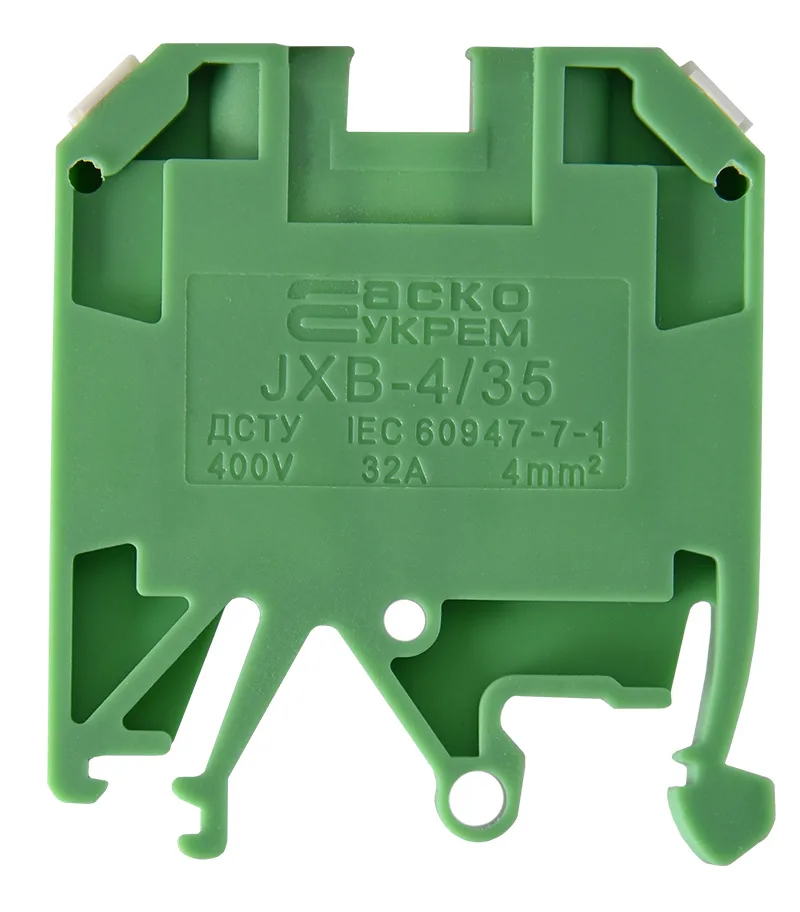 Клемник JXB 4/35 зелений