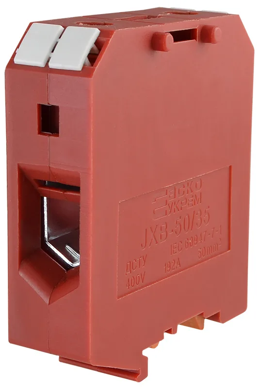 Клемник JXB 50/35 червоний