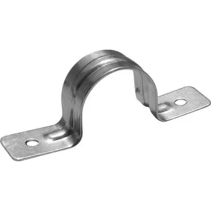 Кліпса e.met.clips.stand.63.2s для металорукава 63мм(2.1/2"), двостороння