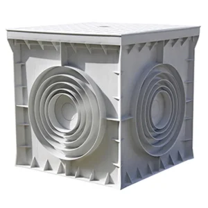 Колодязь кабельний пластиковий e.manhole.300.300.300.cover, 300х300х300мм, з кришкою