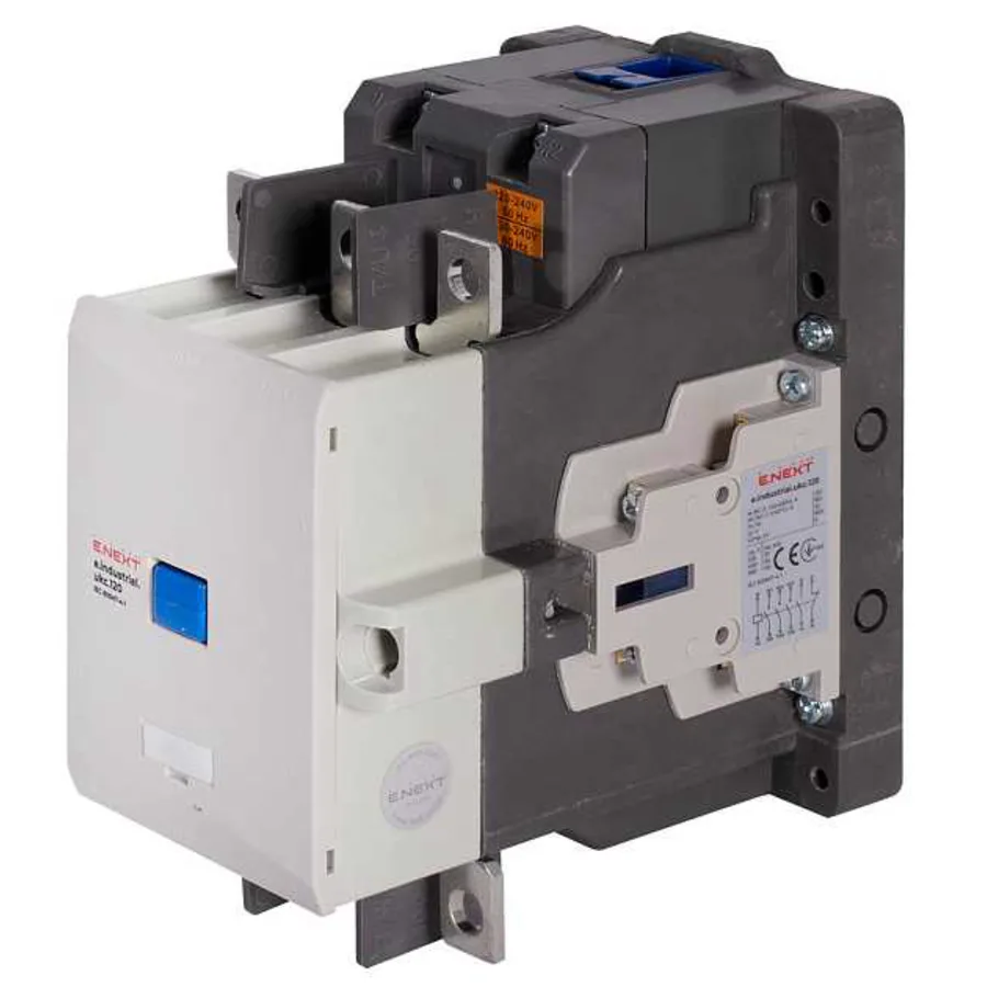 Контактор e.industrial.ukc.120.110, 120А, 110В, 1no+1nc