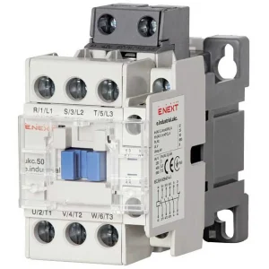 Контактор e.industrial.ukc.50.42, 50А, 42В, 3P, 1no+1nc