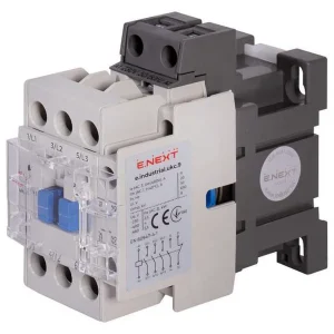 Контактор e.industrial.ukc.9.400, 9А, 400В, 1no+1nc