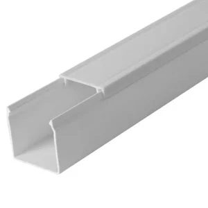 Короб пластиковий e.trunking.stand.25.25, 25х25мм, 2м