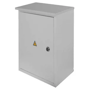 Корпус e.mbox.stand.n.24.z металевий, під 24мод., герметичний IP54, навісний, з замком