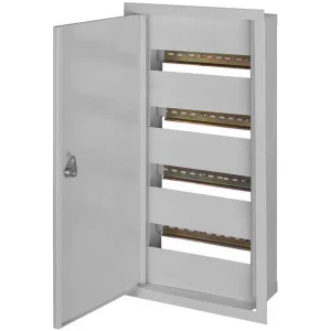 Корпус e.mbox.stand.w.48.z металевий, під 48 мод., що вбудовується, з замком