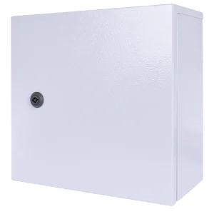 Корпус металевий e.mbox.stand.p.40.40.20 IP54 з монтажною панеллю (400x400x200)