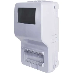 Корпус пластиковий обліковий e.plbox.stand.n.f3.7 IP54 навісний, під трифазний лічильник, 7 модулів