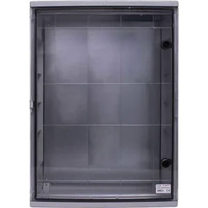 Корпус удароміцний з АБС-пластика e.plbox.500.700.245.tr, 500х700х245мм, IP65 з прозорими дверцятами