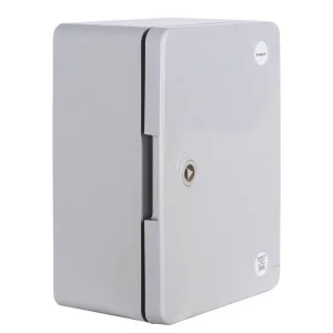 Корпус з ABS-пластику e.plbox.pro.p.33.25.14 з непрозорими дверцятами 330x250x140мм ІР65