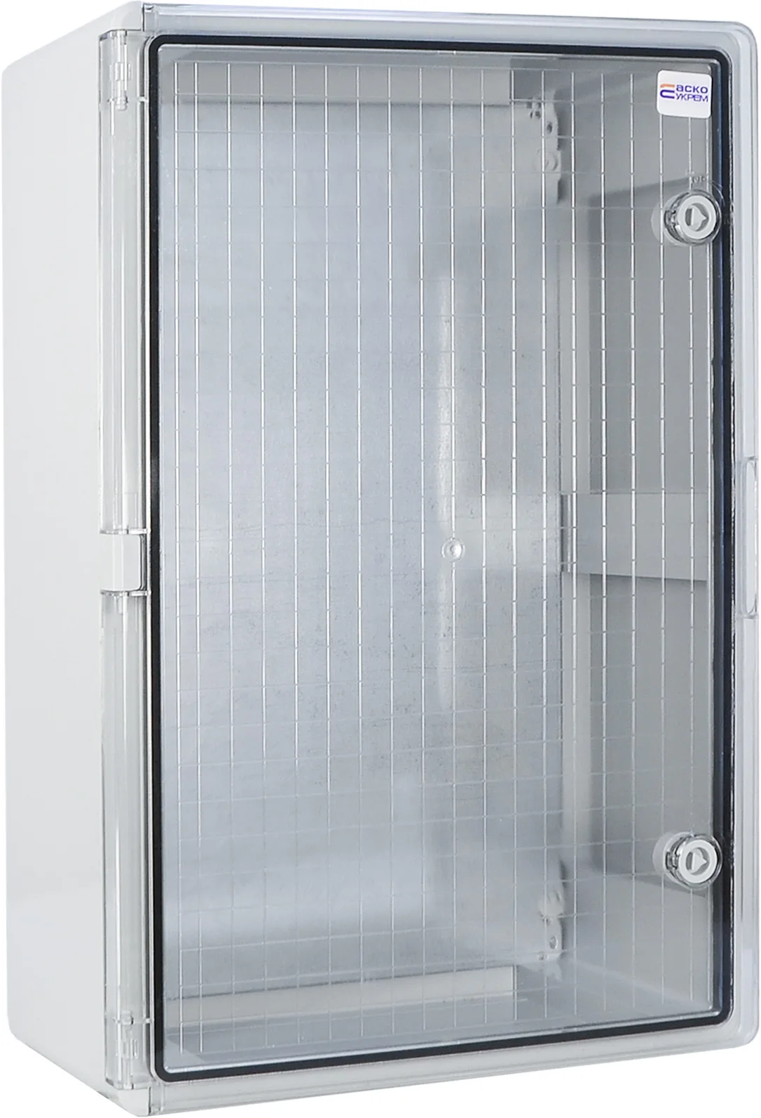 Корпус з АБС-пластику, прозорі дверцята, 40*60*20, ІР65, серії UBox