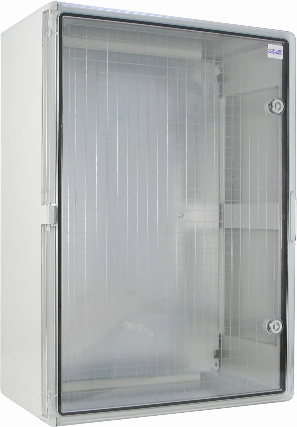 Корпус з АБС-пластику, прозорі дверцята, 50*70*25, ІР65, серії UBox