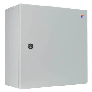 Корпус з монтажною панеллю металевий 40*40*25, IP31, серії UBox