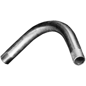 Кутовий металевий з'єднувач e.industrial.pipe.thread.angle.1-1/4", 90 град. з різьбою