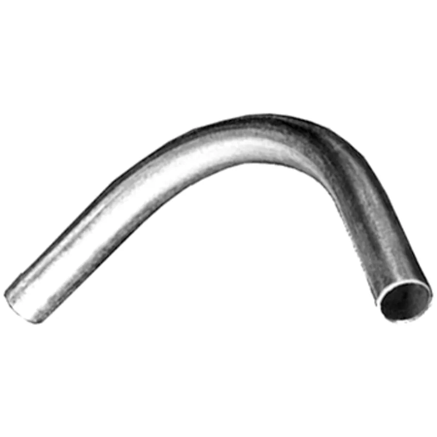 Кутовий з'єднувач металевий e.industrial.pipe.angle.1" без різьби, 90 град.