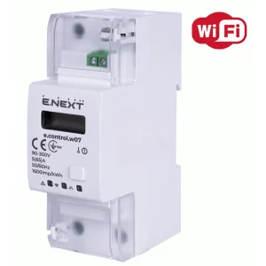 Лічильник однофазний e.control.w07 5(65)А електронний клас 1.0 (некомерц.) багатофункціональний