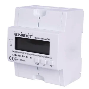 Лічильник трифазний e.control.w08 10(100)А електронний клас 1.0 (некомерц.) RS485