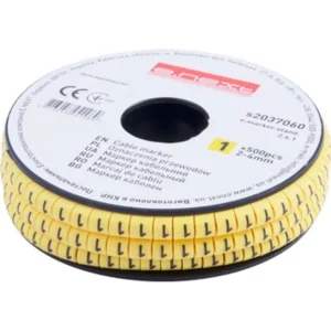 Маркер кабельний e.marker.stand.2.4.2, 2-4 кв.мм, "2", 500 шт