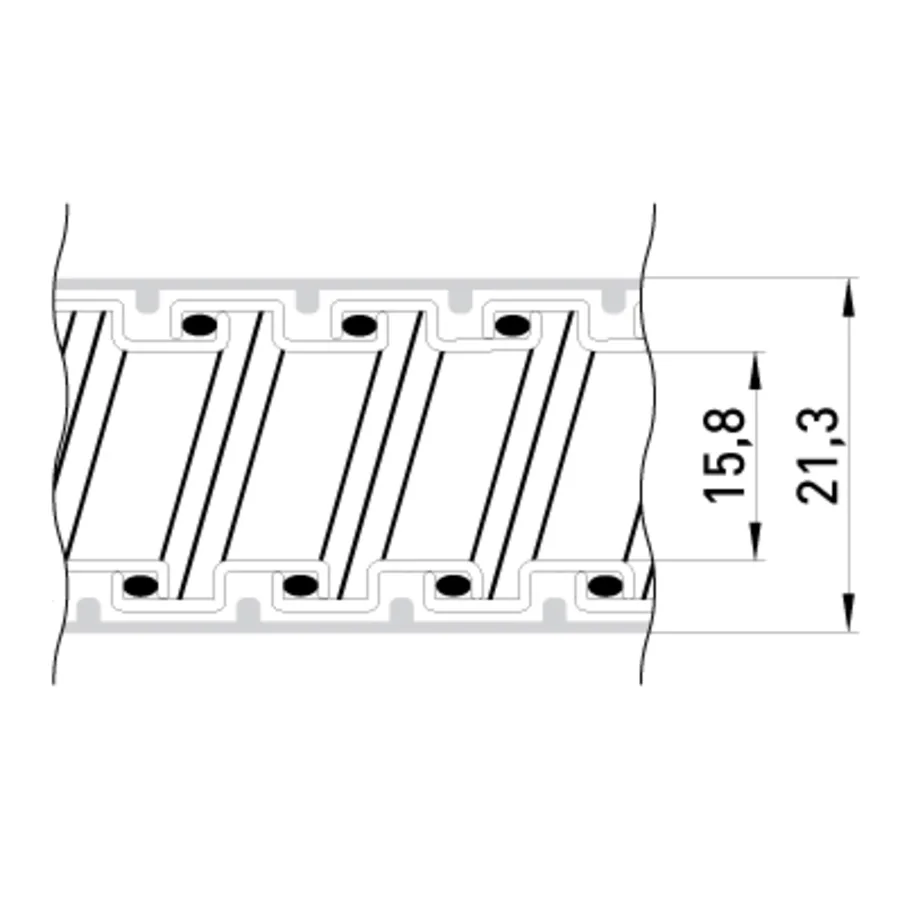 Металорукав e.met.sleeve.stand.proof.slfg.16 ізольований, посилений (100м)