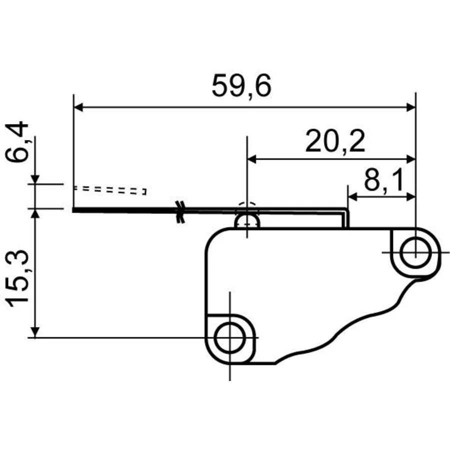 Мікровимикач V-15-31C25