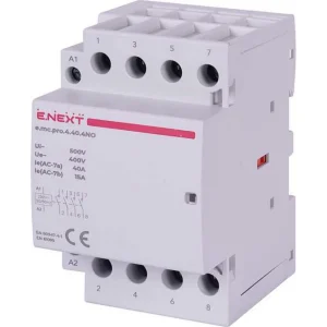 Модульний контактор e.mc.pro.4.40.4NO, 4р, 40А, 4NO, 220В