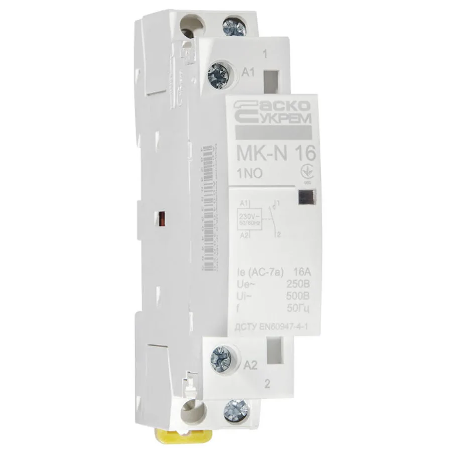Модульний контактор MK-N 1P 16A 1NO 220V
