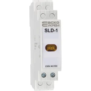 Модульний сигнальний індикатор 230V AC/DC SLD-1 жовтий