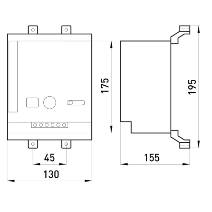 Мотор-редуктор e.industrial.ukm.400.MDX.220, 220В