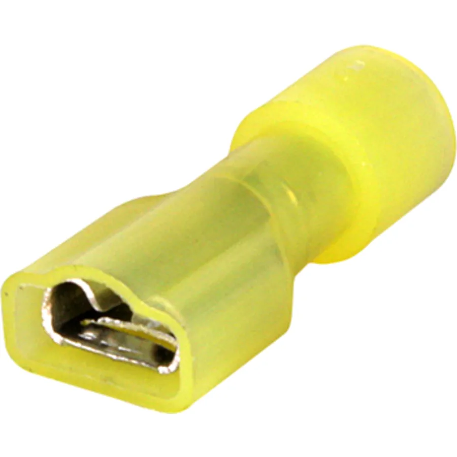 Наконечник-з'єднувач ізольований серії FN e.terminal.stand.fdfn5.5.250.yellow (fn.f.4.6) 4-6 кв.мм "мама", 100шт